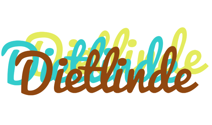 Dietlinde cupcake logo