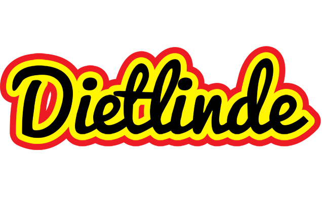 Dietlinde flaming logo