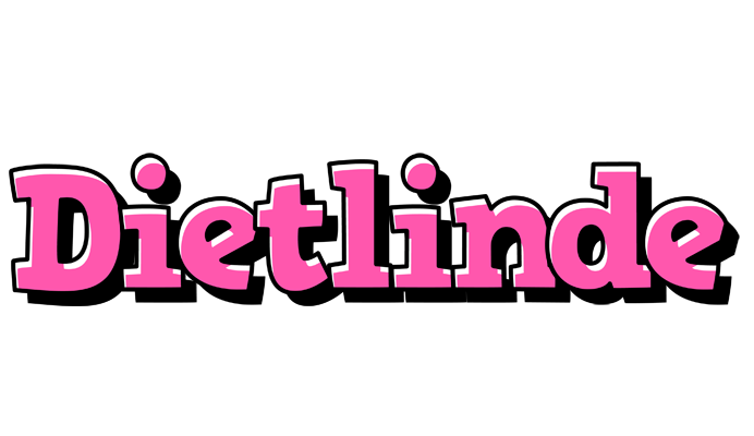 Dietlinde girlish logo