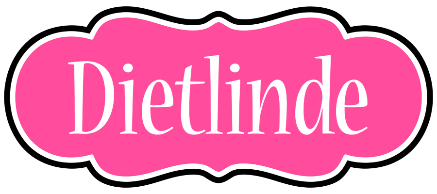 Dietlinde invitation logo