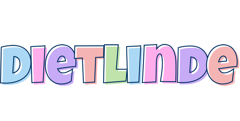 Dietlinde pastel logo