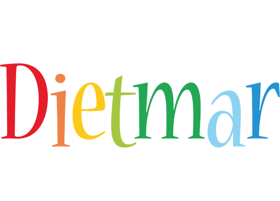 Dietmar birthday logo