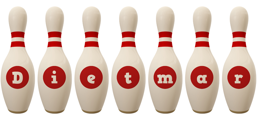 Dietmar bowling-pin logo