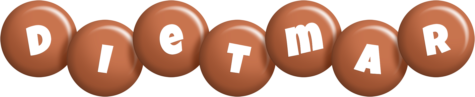 Dietmar candy-brown logo