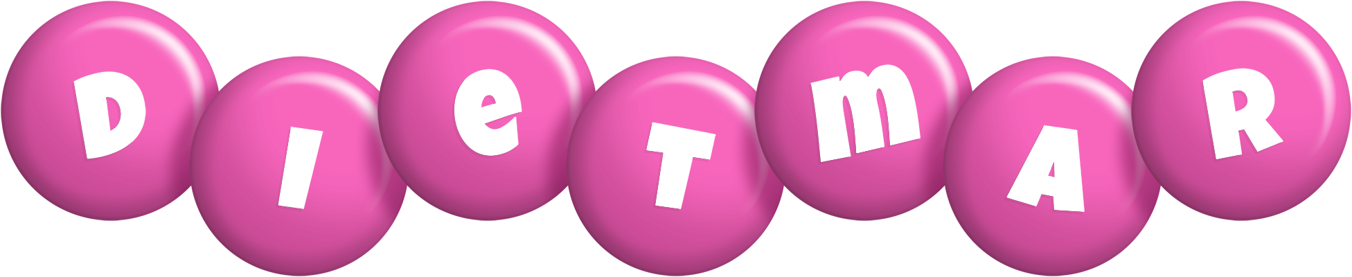 Dietmar candy-pink logo