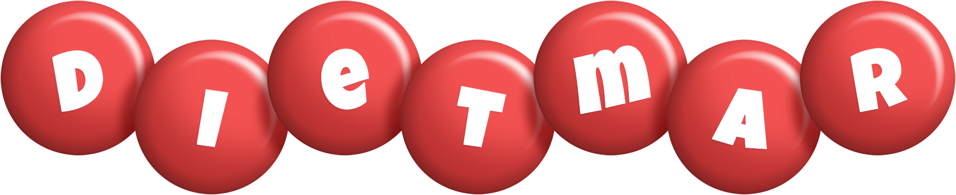 Dietmar candy-red logo