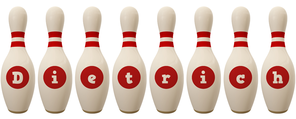 Dietrich bowling-pin logo