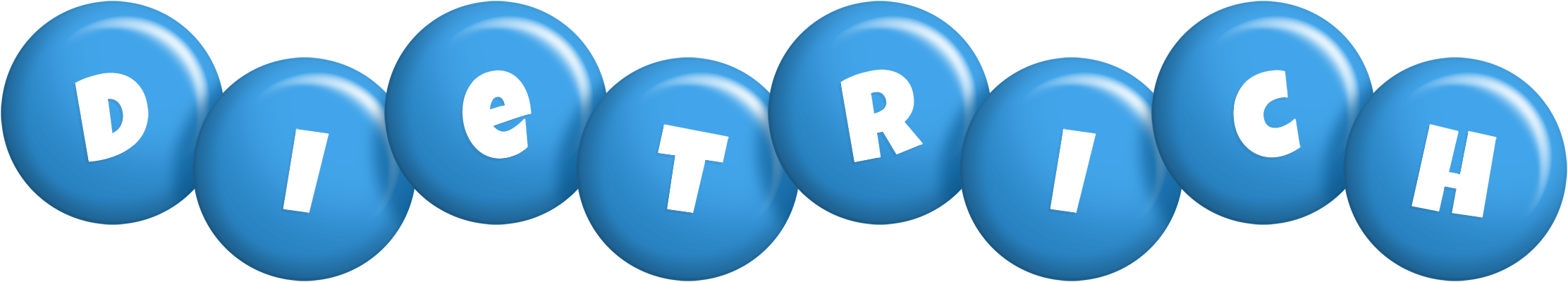 Dietrich candy-blue logo