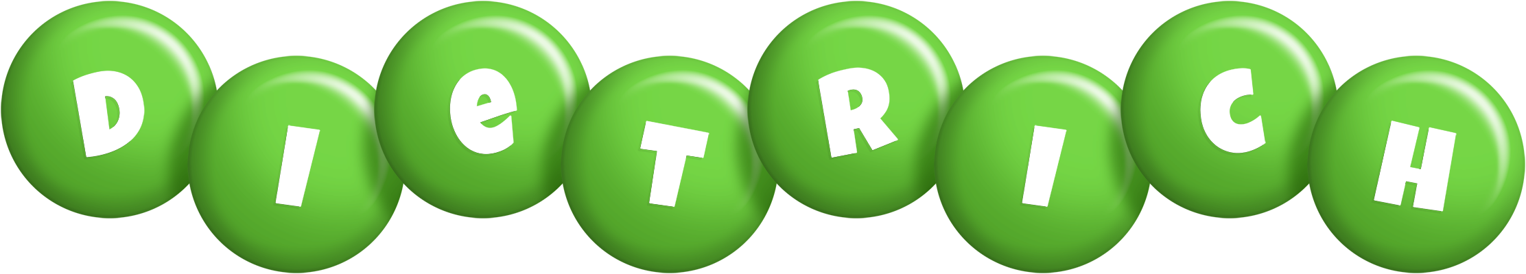 Dietrich candy-green logo