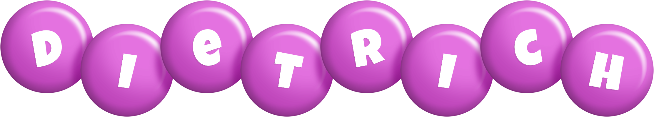 Dietrich candy-purple logo