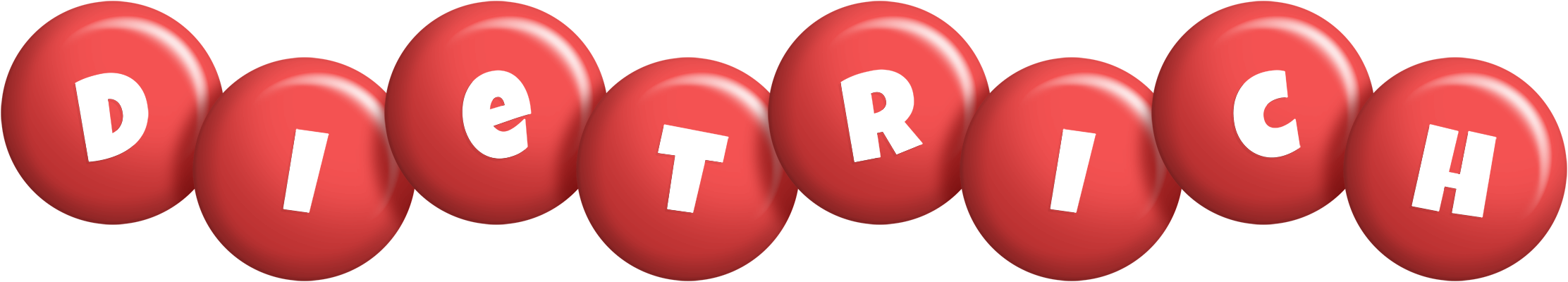 Dietrich candy-red logo