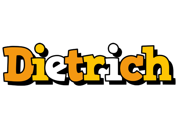 Dietrich cartoon logo