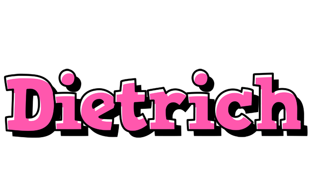Dietrich girlish logo
