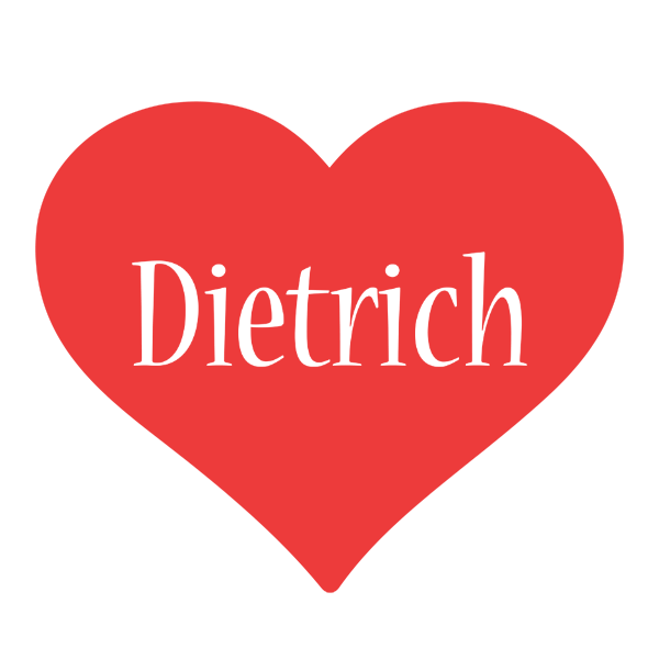 Dietrich love logo