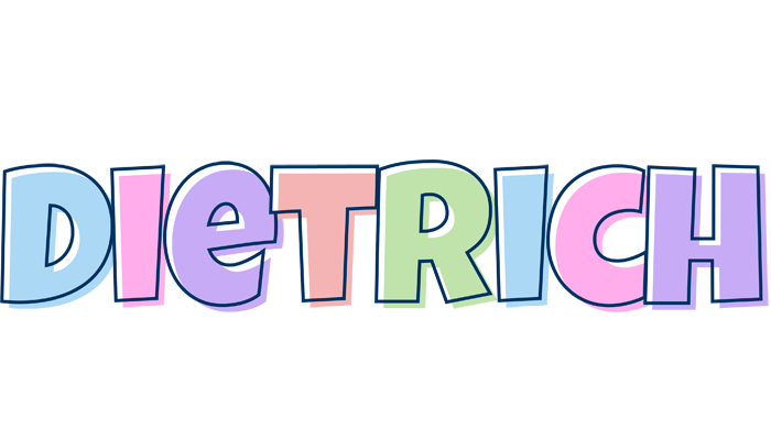 Dietrich pastel logo