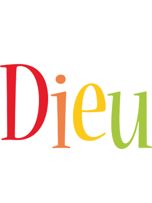 Dieu birthday logo