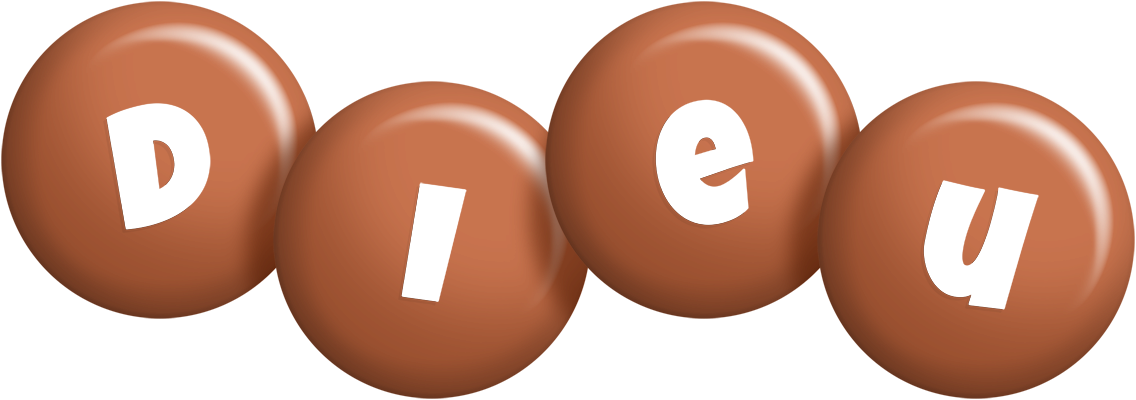 Dieu candy-brown logo