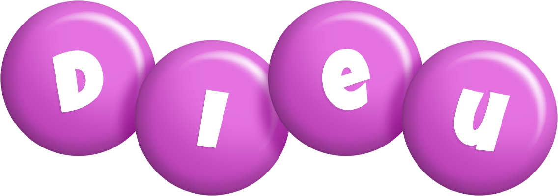 Dieu candy-purple logo