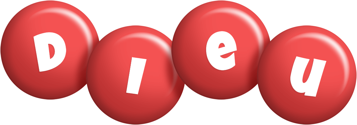 Dieu candy-red logo