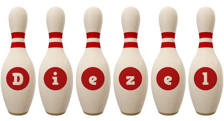 Diezel bowling-pin logo