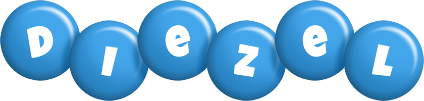 Diezel candy-blue logo