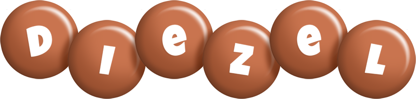 Diezel candy-brown logo