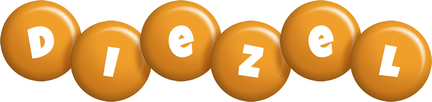 Diezel candy-orange logo