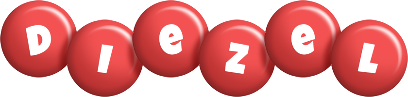 Diezel candy-red logo