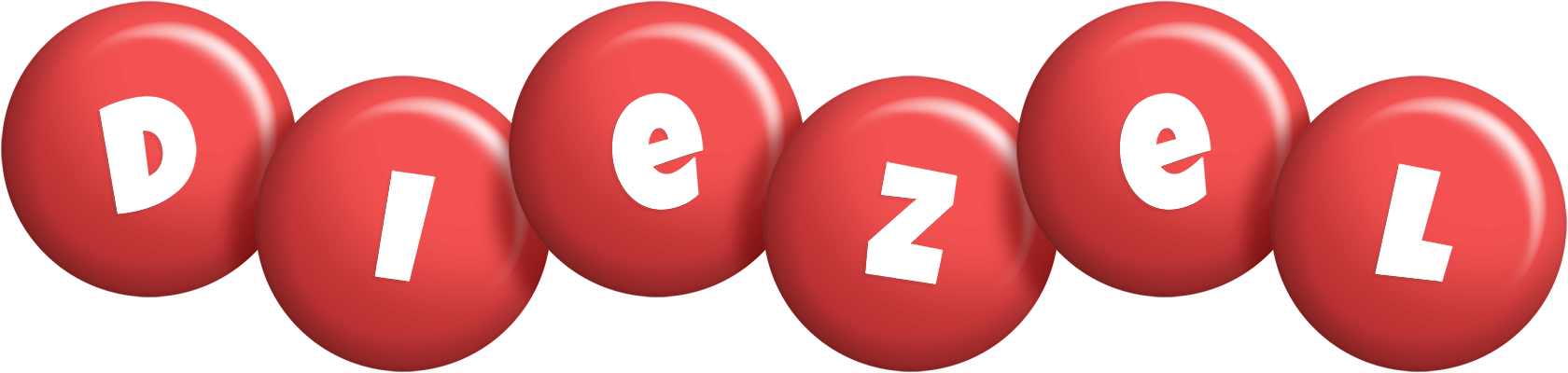 Diezel candy-red logo