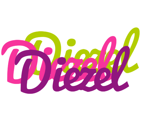 Diezel flowers logo