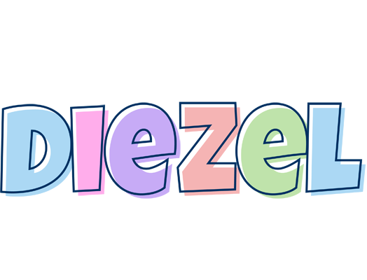 Diezel pastel logo