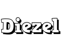 Diezel snowing logo