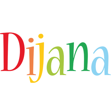 Dijana birthday logo