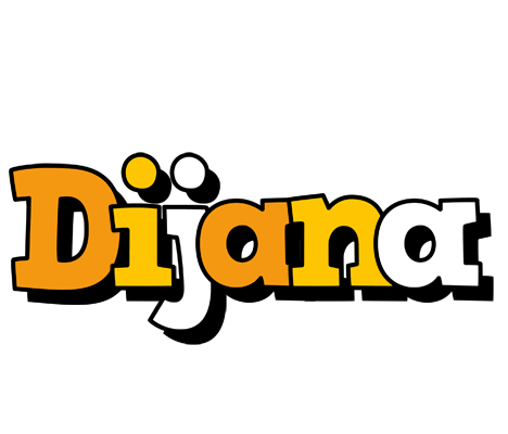 Dijana cartoon logo