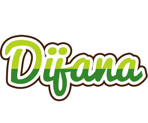 Dijana golfing logo