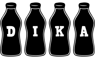 Dika bottle logo