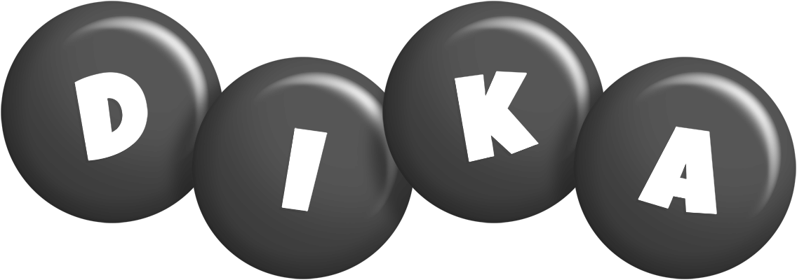 Dika candy-black logo