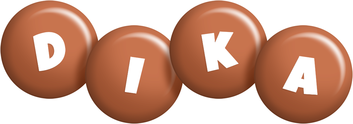 Dika candy-brown logo