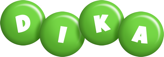 Dika candy-green logo