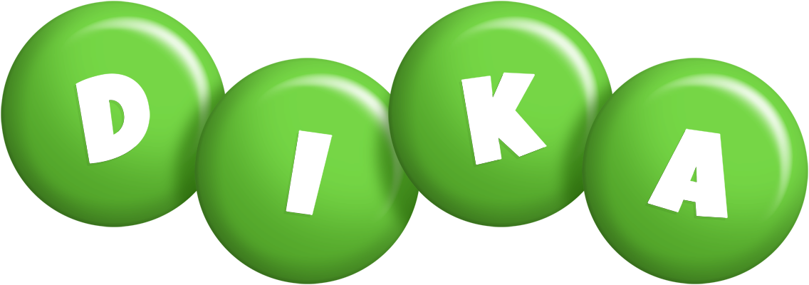 Dika candy-green logo