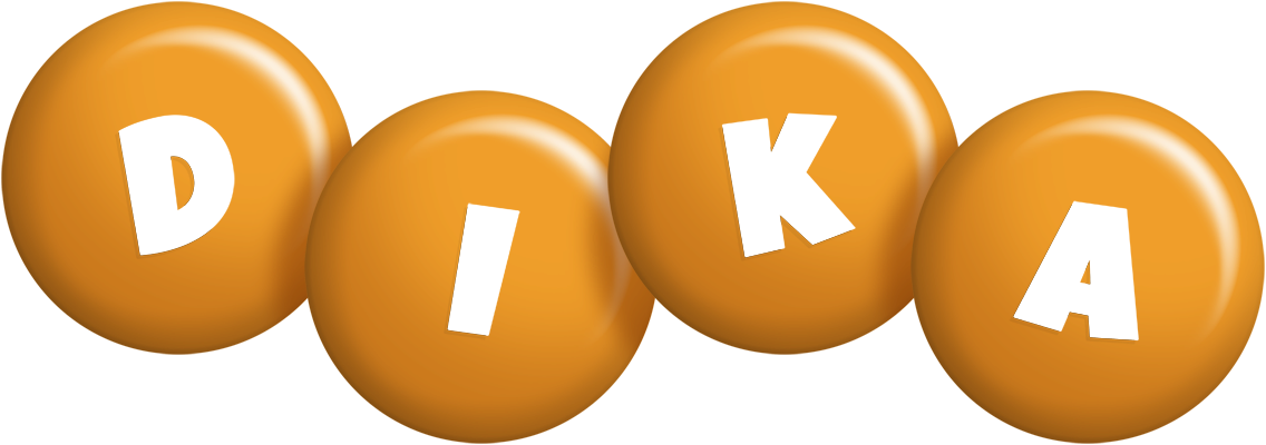 Dika candy-orange logo