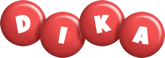 Dika candy-red logo