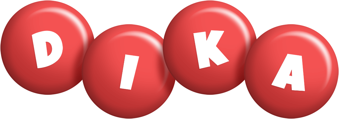 Dika candy-red logo