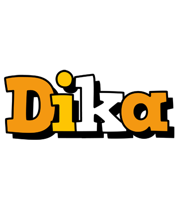 Dika cartoon logo