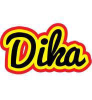 Dika flaming logo