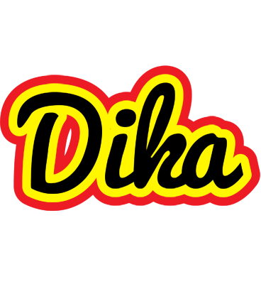 Dika flaming logo