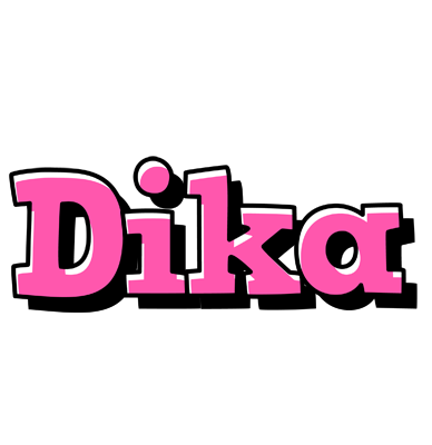 Dika girlish logo