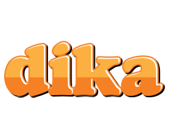 Dika orange logo