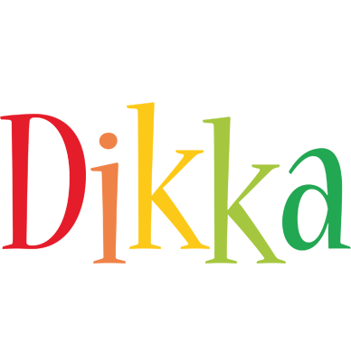 Dikka birthday logo