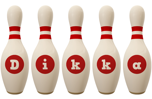 Dikka bowling-pin logo